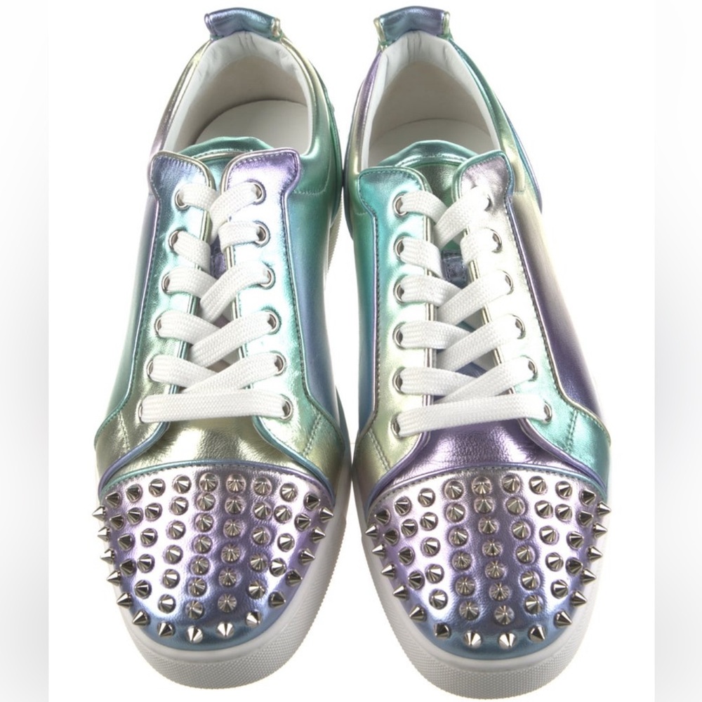 Christian Louboutin Metallic leather Sneakers